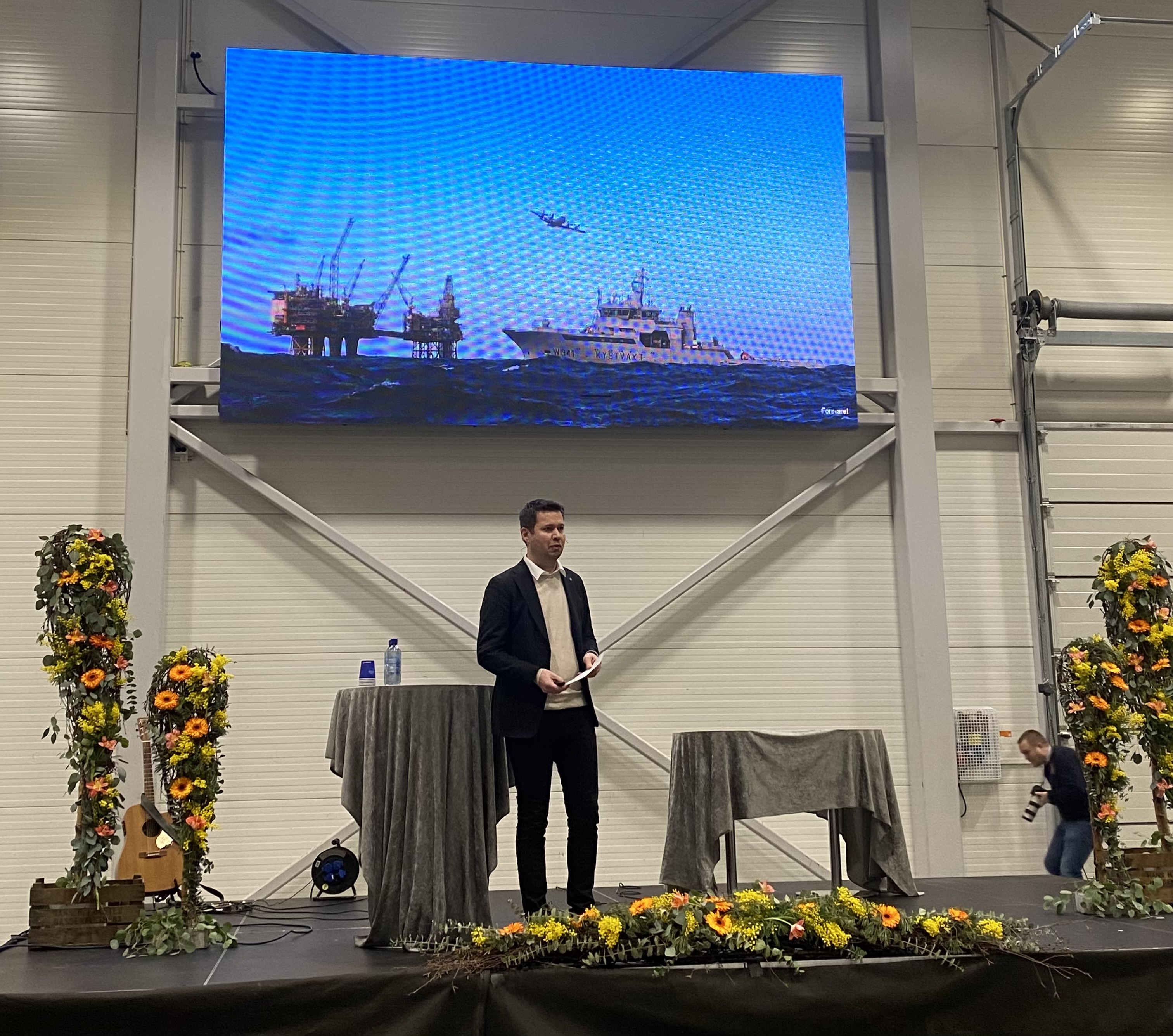 Geir Pollestad på Varhaugmøtet 2024