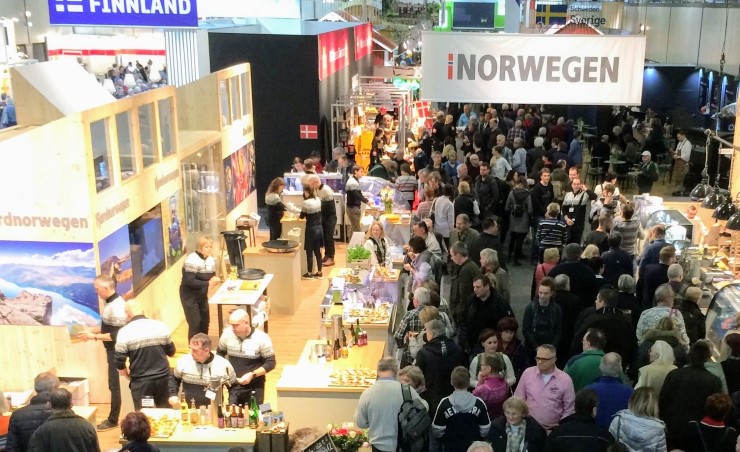Den norske standen er ein av dei st&oslash;rste internasjonale standane p&aring; messa