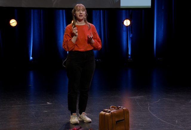 Barnehagel&aelig;rer Anett Holmvik, Den bl&aring; appelsin Kanvas-barnehage