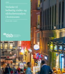 Fremside på veilederen Helhetlig ROS-analyse i kommunene