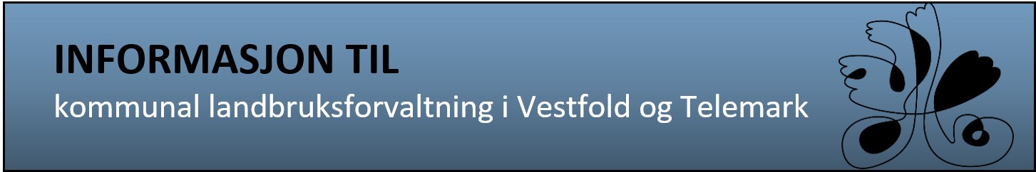 Logo informasjon til kommunal landbruksforvaltning