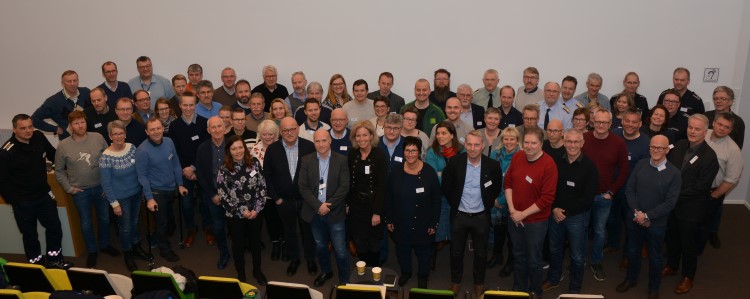 Gruppebilde tatt under beredskapsmøte