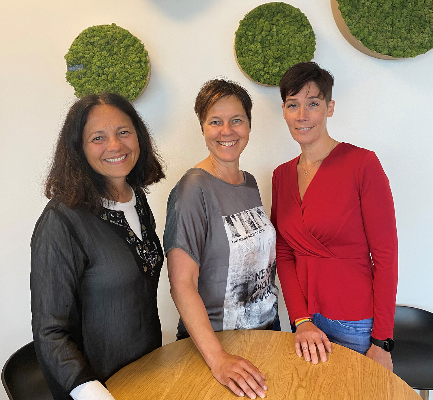 Programkomiteen for Oppvekstkonferansen 2021 hos Statsforvalteren i Nordland f.v. seniorrådgiverne Sita Grepp (helse- og omsorgsavdelinga),  Nina Skille (oppvekst- og utdanningsavdelinga) og Heidi Bolte (sosial- og vergemålsavdelinga). 
