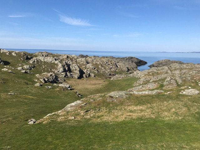 Område for planlagt hotell.